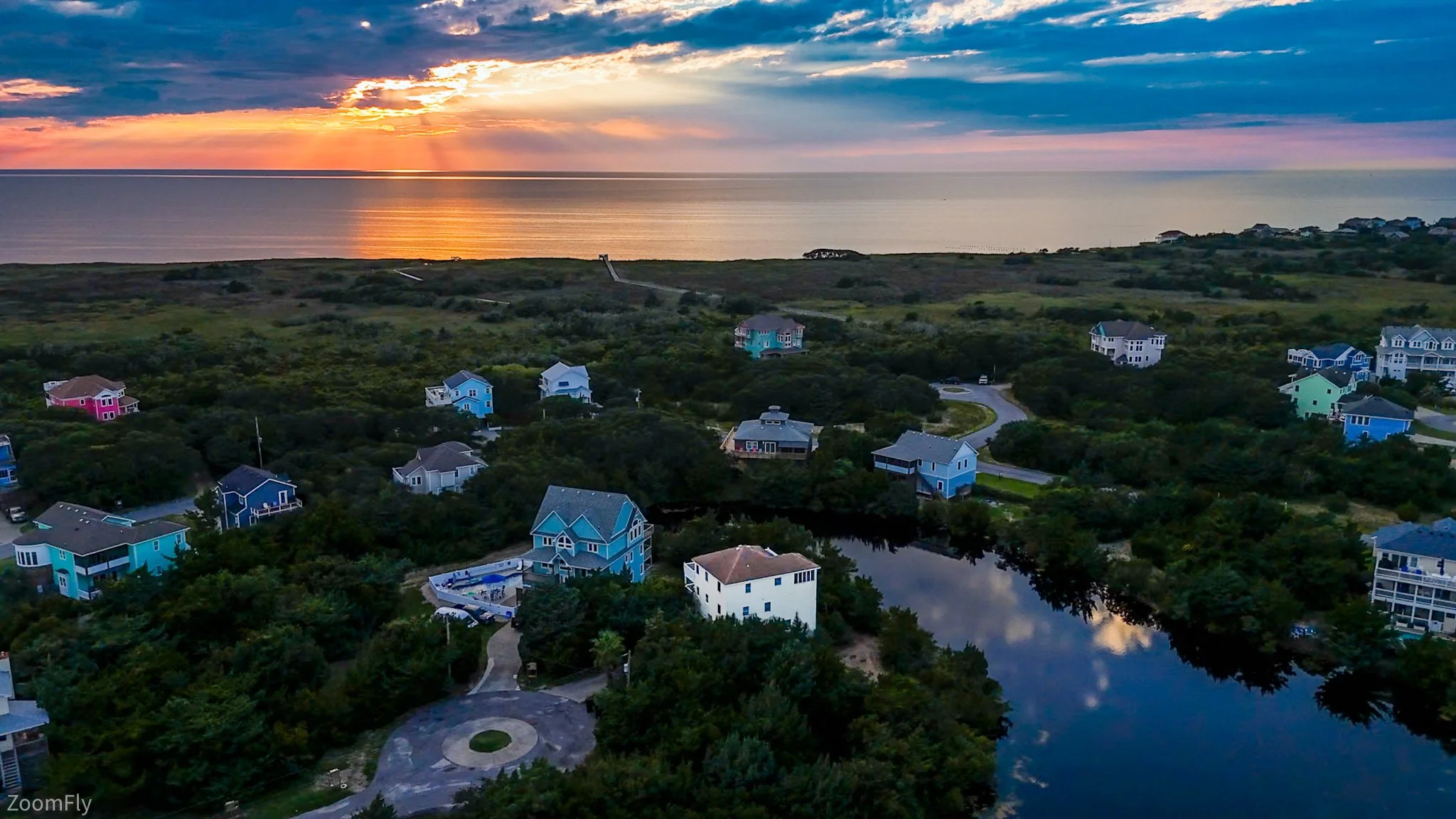 Aerial drone photo